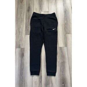 Nike Men's Small Fleece Tapered Jogger Sweatpants 826431-063 Black NWT